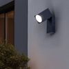 LED Wandleuchte, Down Strahler, Alu schwarz, beweglich, H 10 cm Bild 4