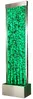 Vente-unique - BLENNIE Bubble column MetallAcryl Silberfarben - B 26 cm x H 150 cm x L 39 cm Bild 5