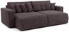 Kaiser Möbel Schlafsofa, Cordstoff Poso, PIANO DOUBLE, Große Liegefläche, Tiefe Sitzfläche, Cordstoff mit markanter Struktur Bild 2