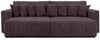 Kaiser Möbel Schlafsofa, Cordstoff Poso, PIANO DOUBLE, Große Liegefläche, Tiefe Sitzfläche, Cordstoff mit markanter Struktur Bild 3