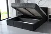 Polsterbett VIGI 160x200 mit Matratze, Bettkasten und Lattenrost. Farbe: Grau 14 Bild 3
