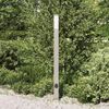 vidaXL Pollerleuchte mit Auslass 110 cm Edelstahl IP44 4006063 Bild 3