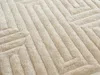 Vente-unique - MAZE Teppich Stoff Beige - B 160 cm x H 4 cm x L 230 cm Bild 5