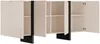 Vente-unique - LUVONIA Sideboard Holz, Platte SchwarzBeige - B 45 cm x H 81 cm x L 180 cm Bild 5
