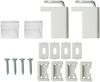 ondeco Plissee ohne Bohren Move mit Klemmträger, Sonnenschutz für Fenster innen, Lichtschutz und Blickdicht, Plissee plissee klemmfix Faltrollo Sichtschutz für Tür - Weiß-Grün - 100x130 cm Bild 5