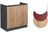 Spülenunterschrank R-Line Goldkraft Eiche 80 cm J-Shape AP Marmor Vicco Bild 5
