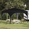 vidaXL Pop-up Partyzelt 290 x 290 x 245 cm Schwarz 42019854 Bild 1