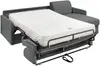 Vente-unique - CALIFE Sofa Stoff Grau - B 223 cm94 cm x H 97 cm x L 261 cm Bild 4