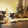 LED Weihnachtsbaum, Holz Kiefer, IP44, H 80 cm Bild 2