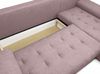AX LIVING Manisa Wohnzimmer Couch L Rosa Sofa mit Schlarffunktion R Bild 4