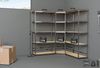 CLP 3er Regalsystem,silber Bild 2