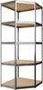 CLP 3er Regalsystem,silber Bild 5