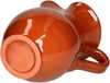 MamboCat Tonkrug Pitcher Glasiert 0,5 Liter Mediterran Unikat Handarbeit Wein-Karaffe Sangria Kanne Bild 5
