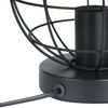ZMH Tischlampe Vintage Tischleuchte Schwarz - Retro Nachttischlampe Lampe E27 Fassung aus Metall Industrial Deko für Wohnzimmer Kinderzimmer Schreibtisch Schlafzimmer - Max 40W - Ohne Leuchtmittel Bild 4