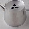 English Home Caydanlik-Teekanne New Aden Teekanne aus Stahl (Caydanlık) 0,75-1,75 l Silber, 2.5 l, (0.75 L + 1.75 L, 2-St, 2-teilig (Unterkessel + Teekanne), 2-teiliges Edelstahl-Çaydanlık-Set, Silver, alle Herdarten Bild 3