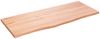 vidaXL Wandregal Hellbraun 100x40x2 cm Massivholz Eiche Behandelt 363683 Bild 2