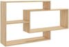 VidaXl Wandregale, Spanplatte Sonoma-Eiche 104 x 20 x 58,5 cm Bild 2