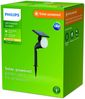 Philips LED Solar-Strahler Jivix schwarz 32,2 x 10,5 cm mit Erdspieß Bild 3