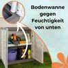 GarPet Garten-Geräteschrank Gartenschrank Kunststoff Geräteschrank Wetterfest Wasserdicht Bild 3