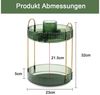 TUWENA Make-Up Organizer Make Up Organizer, 360° drehbare Kosmetikaufbewahrungsbox Bild 2