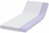 vidaXL Matratzenauflage, Jacquard Stoff weiß, Höhe 10 cm, 80x200 cm Bild 3