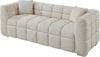 ATLANTIC home collection Big-Sofa Thor Design-Sofa mit Steppung, Bubble-Optik, B:190cm, "Bubble"-3D Optik Sofa mit Taschenfederkern, inkl. Zierkissen Bild 3