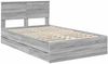 vidaXL Bettrahmen Graues Sonoma 120 x 190 cm Ingenieurs Holz 3408003 Bild 4