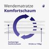 Bequeme Kaltschaummatratze 140x200 - Härtegrade H2/H3 - 7 Zonen Matratze - Ergonomisch - Lieferung als Rollmatratze - Matratze 140x200cm Bild 5
