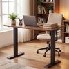 VASAGLE Höhenverstellbarer Schreibtisch, Schreibtisch Elektrisch Höhenverstellbar 80 x 50 cm, Stehschreibtisch mit 4 Memory-Tasten, Computertisch, Bürotisch, Balok Serie Bild 3
