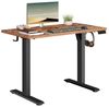 VASAGLE Höhenverstellbarer Schreibtisch, Schreibtisch Elektrisch Höhenverstellbar 80 x 50 cm, Stehschreibtisch mit 4 Memory-Tasten, Computertisch, Bürotisch, Balok Serie Bild 2