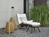 Gartensessel Covelo von Brafab aus Rattan und Aluminium, modern skandinavisch, natur mit weißem Kissen Bild 5