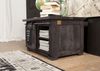 Truhe Mango 76x51x46 grau lackiert RAILWAY #234 Bild 4