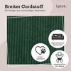 Lycce Dekokissen Kissenbezug 2er Set CORD Stoff (50 x 50 cm) - made in EU Bild 4