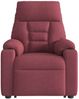 vidaXL Massagesessel mit Aufstehhilfe Weinrot Stoff 3303045 Bild 5