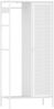 Kleiderschrank Puumala 180x80x45 cm Metall Weiß [en. casa] Bild 2