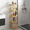 Casaria Standregal Bad Badregal Holz Bambus 5 Etagen Bild 2