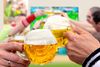 Stölzle Oberglas Bierkrug 0,4 l Fußballkanne 6er Set Bild 5