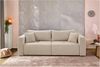 Schlafsofa Rilke / Relax, Stoff, Beige, 243 x 84 x 115 cm Bild 5