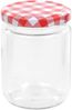 vidaXL Marmeladengläser mit Weißem/Rotem Deckel 48 Stk. 230 ml 50798 Bild 4