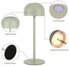 Nettlife LED Tischleuchte Schwarz/Weiß/Grün kabellos dimmbar 3 Farbtemperaturen Set 1/2 Stück, Höhenverstellbar, USB-Aufladbar für Restaurants Cafés Küchen Freien angepasst werden Bild 4