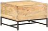 vidaXL Couchtisch 67x67x45 cm Mango Massivholz 320375 Bild 4