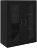 vidaXL Wandmontierte Schränke 2 pcs Schwarz Eichen-Optik 3394538 Bild 5
