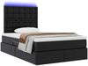 vidaXL Bett mit Stauraum und LED Schwarz 120 x 200 cm Kunstleder 3372297 Bild 3