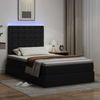 vidaXL Bett mit Stauraum und LED Schwarz 120 x 200 cm Kunstleder 3372297 Bild 5