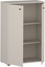 Forte TEMPRA 2 Kommode 70 80, Moderne Kommode 2-türig, Schlafzimmer, Wohnzimmer, Holzwerkstoff, Büro, Kaschmir|Beige, 73,7 cm breit x 111,1 cm hoch x 34,8 cm tief Bild 4