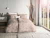 Fleuresse Lech Edelflanell Bettwäsche 155x220 Zweige Blätter sand beige 604232-3 Bild 2