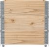 vidaXL Pflanzkasten 80x60 cm Massivholz Kiefer 3295419 Bild 4