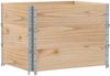 vidaXL Pflanzkasten 80x60 cm Massivholz Kiefer 3295419 Bild 2