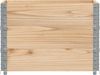 vidaXL Pflanzkasten 80x60 cm Massivholz Kiefer 3295419 Bild 3