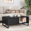 vidaXL Couchtisch Schwarz Eichen-Optik 90 x 60 x 35 cm Holzwerkstoff 882591 Bild 4